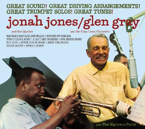 Jonah Jones (1908-2000): Jonah Jones / Glenn Ray, CD