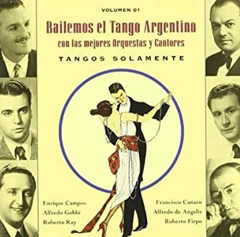 Tangos Solamente Vol.1, CD