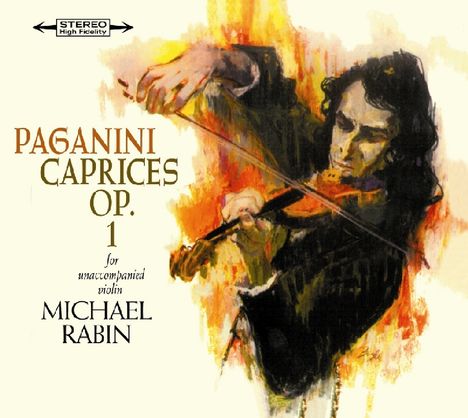 Niccolo Paganini (1782-1840): Capricen op.1 Nr.1-24 für Violine solo, CD