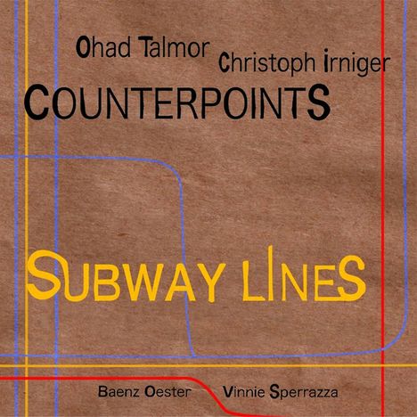 Ohad Talmor &amp; Christoph Irniger: Counterpoints, CD