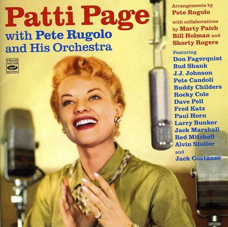 Patti Page: With Pete Rugolo &amp; Orchestra, CD