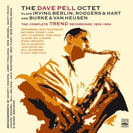 Dave Pell (1925-2017): The Complete Trend Recordings, 2 CDs