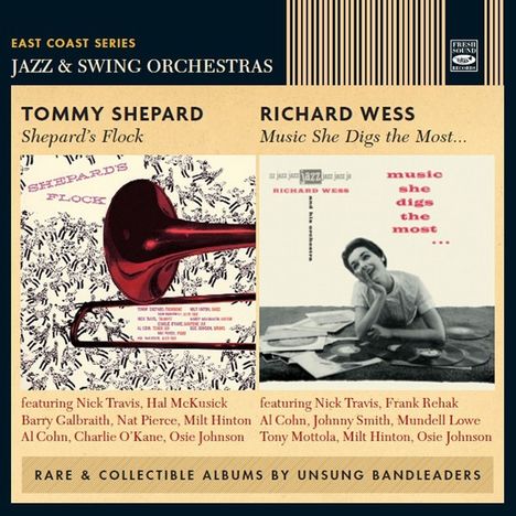 Tommy Shepard &amp; Richard Wess: Shepard's Flock / Music She Digs The Most, CD
