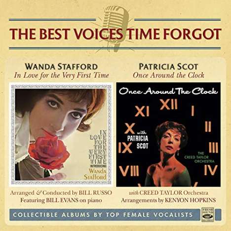 The Best Voices Time Forgot: Wanda Stafford: In Love For The Very First Time / Patricia Scot: Once Around The Clock, CD