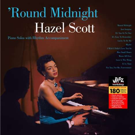 Hazel Scott (1920-1981): 'Round Midnight (remastered) (180g) (Limited Edition), LP