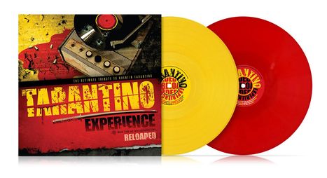 Filmmusik: The Tarantino Experience Reloaded (Limited Edition) (Solid Yellow &amp; Red Vinyl), 2 LPs