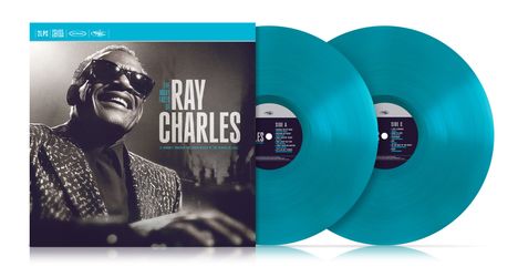 Tribute Sampler: The Many Faces Of Ray Charles (Turquoise Blue Vinyl), 2 LPs