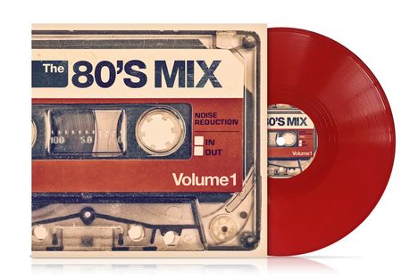 The 80s Mix Volume 1 (Red Transparent Vinyl), LP
