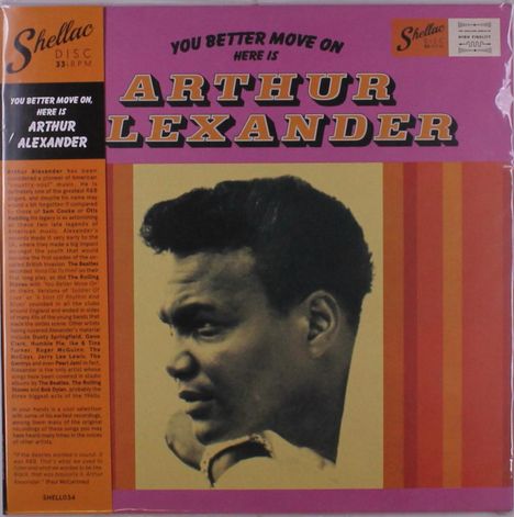 Arthur Alexander: You Better Move On, Here Is Arthur Alexander, LP