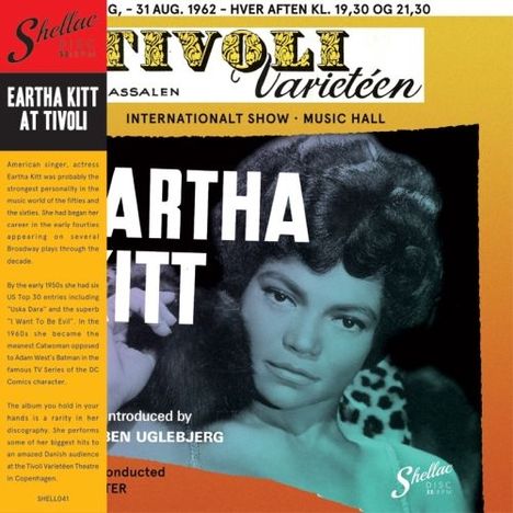 Eartha Kitt: Eartha Kitt Live At The Tivoli, LP