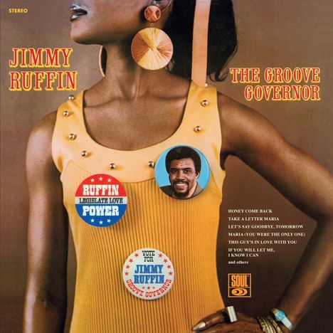 Jimmy Ruffin: The Groove Governor, CD
