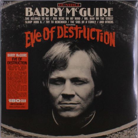 Barry McGuire: Eve Of Destruction (180g) (Limited Edition), LP