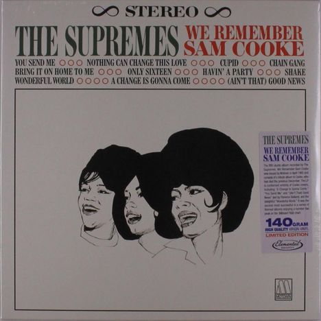 The Supremes: We Remember Sam Cooke, LP