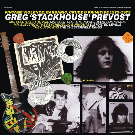 Greg Prevost: Vintage Violence: Barbaric,Crude &amp; Primitive 1975 - 1979, LP