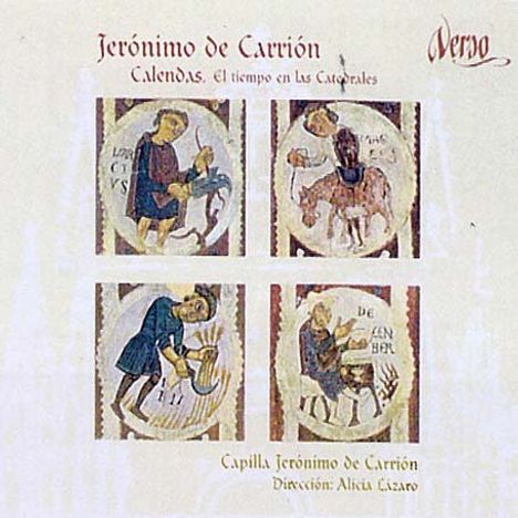 Jeronimo de Carrion (1660-1721): Calendas - The Time of the Cathedrals, CD