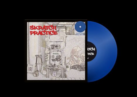 DJ T-Kut: Scratch Practice 12" (Blue Jay Vinyl), LP