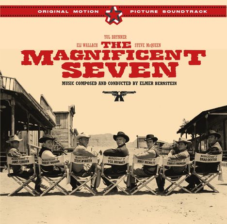 Elmer Bernstein (1922-2004): Filmmusik: The Magnificent Seven (+ 4 Bonustracks), CD