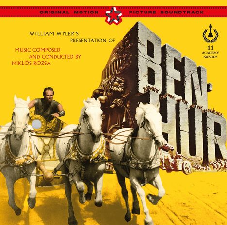 Miklós Rózsa (1907-1995): Filmmusik: Ben-Hur (Limited Edition), 2 CDs