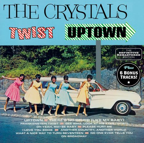 The Crystals: Twist Uptown + Bonus Tracks, CD