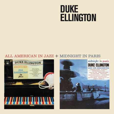 Duke Ellington (1899-1974): All American In Jazz + Midnight In Paris (+ 2 Bonustracks), CD