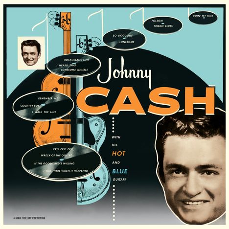 Johnny Cash: With His Hot And Blue Guitar! (180g) (Limited-Edition) (+2 Bonustracks), LP