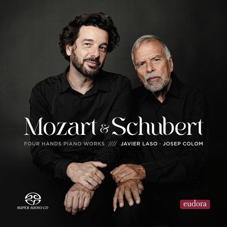 Javier Laso & Josep Colom - Mozart & Schubert (Four Hands Piano Works), Super Audio CD