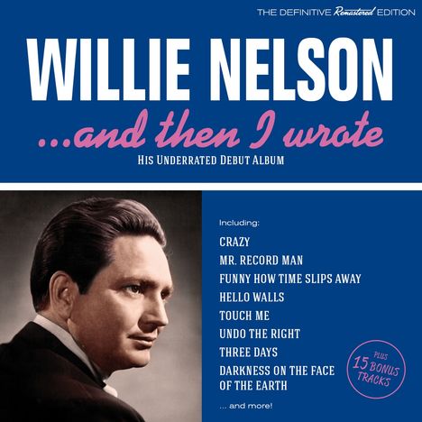 Willie Nelson: And Then I Wrote (His Underrated Debut Album), CD