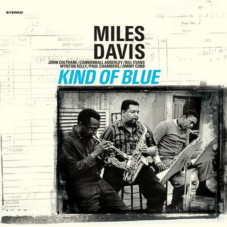 Miles Davis (1926-1991): Kind Of Blue (180g) (Limited-Edition) (Colored Vinyl), LP