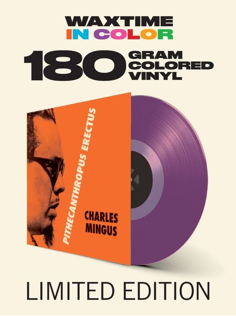 Charles Mingus (1922-1979): Pithecantropus Erectus (180g) (Limited Edition) (Purple Vinyl), LP