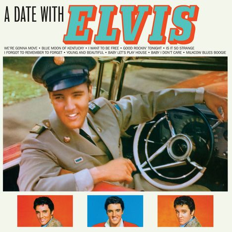 Elvis Presley (1935-1977): A Date With Elvis (180g) (Limited Edition) (Orange Vinyl) (+ 4 Bonustracks), LP