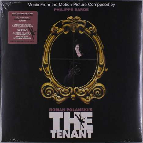 Philippe Sarde (geb. 1948): Filmmusik: The Tenant (180g) (Limited Edition), LP