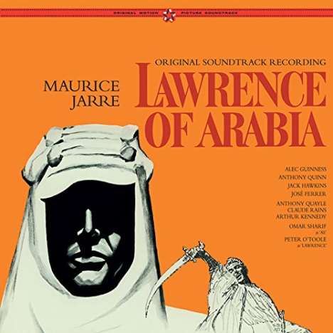 Maurice Jarre (1924-2009): Filmmusik: Lawrence Of Arabia - The Complete Original Motion Picture Soundtrack (180g) (Limited-Edition), LP