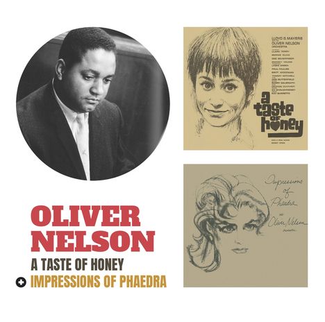 Oliver Nelson (1932-1975): A Taste Of Honey / Impressions Of Phaedra + 2 Bonus Tracks, CD