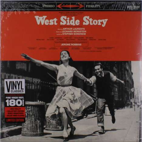Leonard Bernstein (1918-1990): Filmmusik: West Side Story (O.S.T.) (remastered) (180g) (Limited Edition), LP