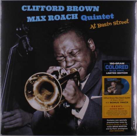 Clifford Brown &amp; Max Roach: At Basin Street (180g) (Limited Edition) (Blue Vinyl), LP