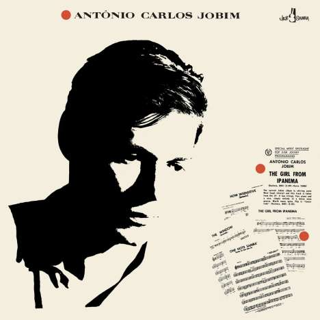 Antonio Carlos (Tom) Jobim (1927-1994): The Girl From Ipanema (180g) (Limited Edition) (4 Bonus Tracks), LP