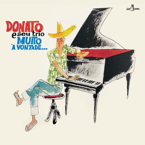 João Donato (1934-2023): Muito A Vontade (180g) (Limited Edition) +4 Bonus Tracks, LP
