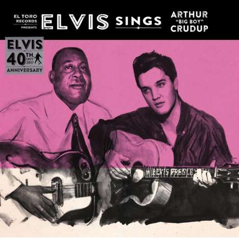 Elvis Presley (1935-1977): Elvis Sings Arthur "Big Boy" Crudup (Purple Vinyl), Single 7"