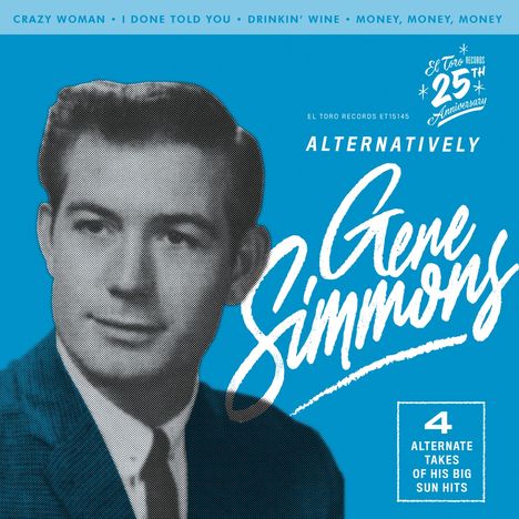 Gene Simmons: Alternatively (Clear Blue Vinyl), Single 7"