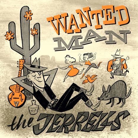 The Jerrels: Wanted Man, LP