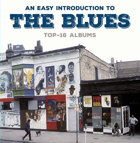 An Easy Introduction To The Blues  (Top-16 Albums), 8 CDs