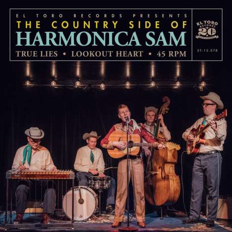 Harmonica Sam: True Lies/Lookout Heart, Single 7"