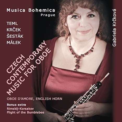 Czech Contemporary Music For Oboe, CD