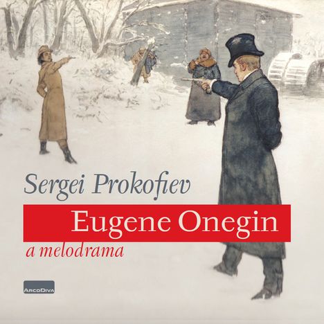 Serge Prokofieff (1891-1953): Eugen Onegin (in tschechischer Sprache), CD