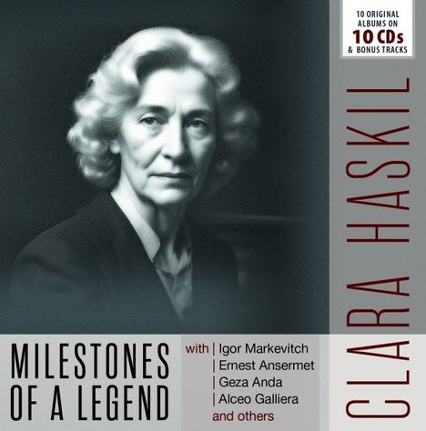 Clara Haskil: Clara Haskil - 10 Original Albums, 10 CDs