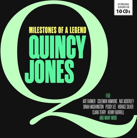 Quincy Jones (geb. 1933): Milestones Of A Legend, 10 CDs