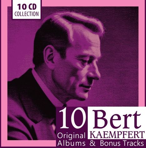 Bert Kaempfert (1923-1980): 10 Original Albums + Bonus Tracks (Milestones Of A Legend), 10 CDs