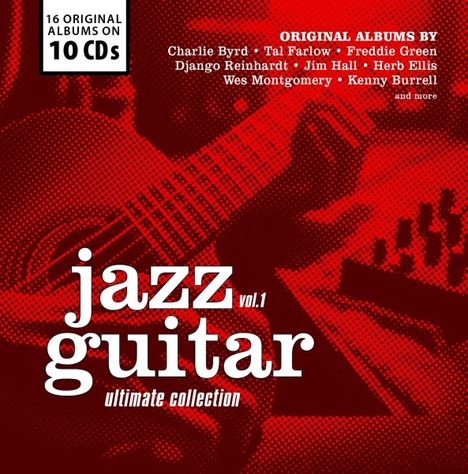 Jazz Guitar: Ultimate Collection Vol. 1, 10 CDs