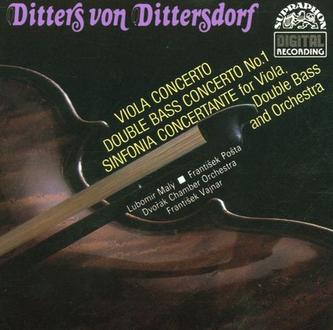 Karl Ditters von Dittersdorf (1739-1799): Kontrabaßkonzert Nr.1, CD
