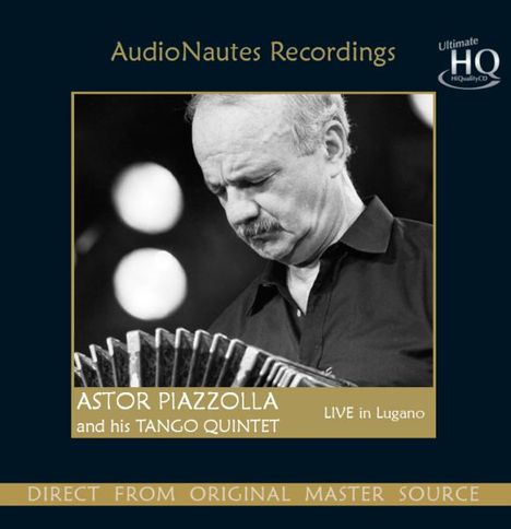 Astor Piazzolla (1921-1992): Astor Piazzolla And His Tango Quintet - Live In Lugano (UHQ-CD), CD